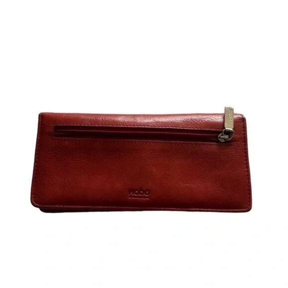 Hobo International Red Leather Wallet - Picture 3 of 7